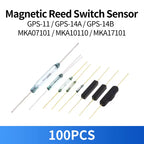 100PCS Magnetic Reed Switch Sensor GPS-11 GPS-14A GPS-14B MKA07101 MKA10110 MKA17101 Normally Open Normally Closed NO NC