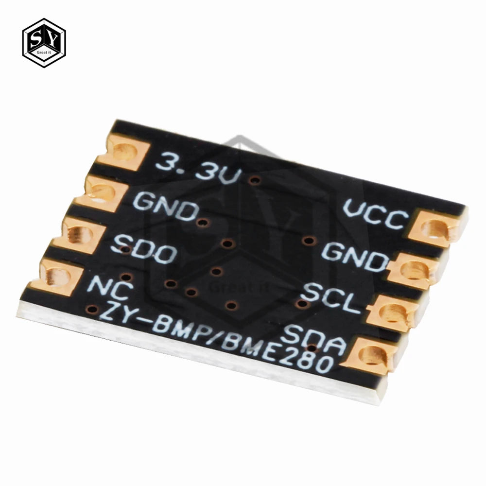 ZY BME280 Sensor Module: Precision Altimeter & Atmospheric Pressure Detector for Arduino (Black)
