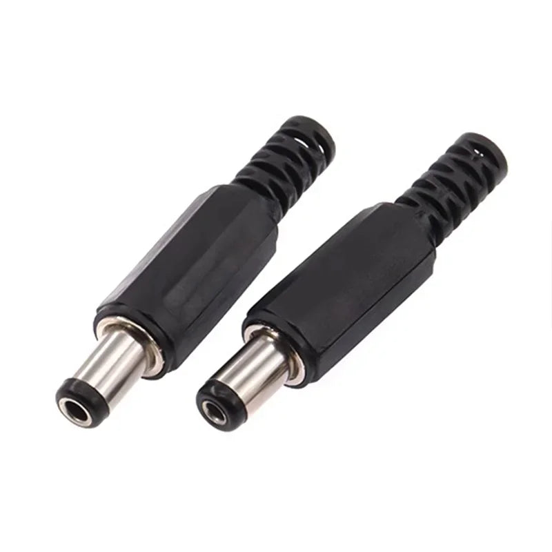 5/20/100PCS 5.5mmX2.5mm Male Jack DC Power Plug 5.5*2.1mm Solder Type Adapter Adaptor Connector DC Barrel Plugs