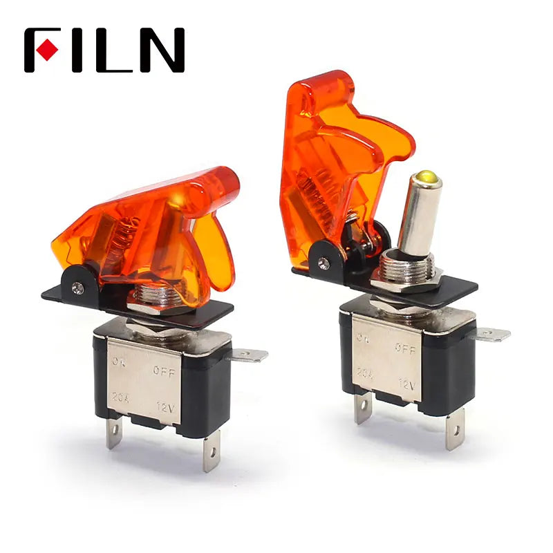 12V20A Light Toggle Truck Trailer Accessories LED Light Ignitions Boost Marine Boat Racing Car Switch SPST Toggle Rocker Switch