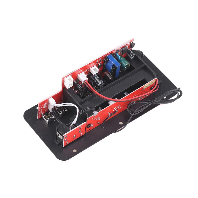 EU/US Plug Bluetooth 5.0 Amplifier Board With Optical Audio AMP USB FM Radio TF Player DIY Audio For Karaoke Home Car 110V/220V