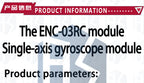 GY-35-RC ENC-03RC Single Axis Gyroscope Analog Gyroscope Sensor Module for Arduino