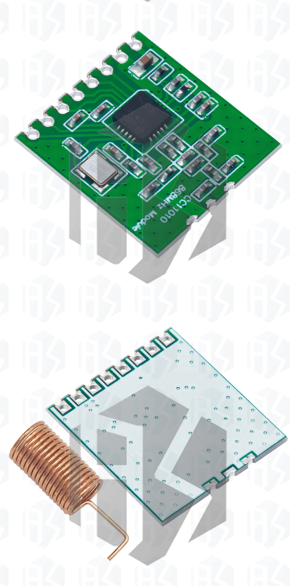CC1101 10mW Wireless Module 433MHZ 868MHZ 300-1000M Long Distance Transmission With SMA Antenna Wireless Transceiver Module