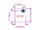 VL53L0X Time-of-Flight (ToF) Laser Ranging Sensor Breakout 940nm GY-VL53L0XV2 Laser Distance