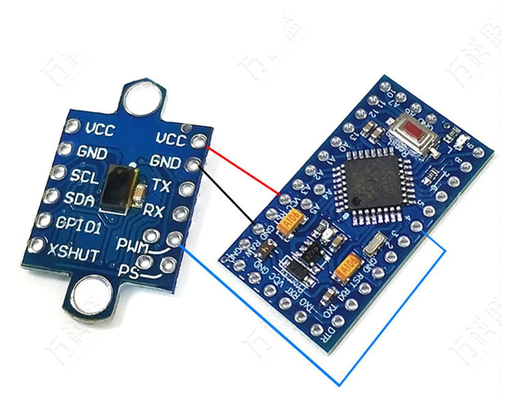 GY-53 VL53L0X VL53L1X Sensor Module Laser ToF Time-Of-Flight Variable Distance Sensor GY 53 Serial Port PWM Output VL53L1X
