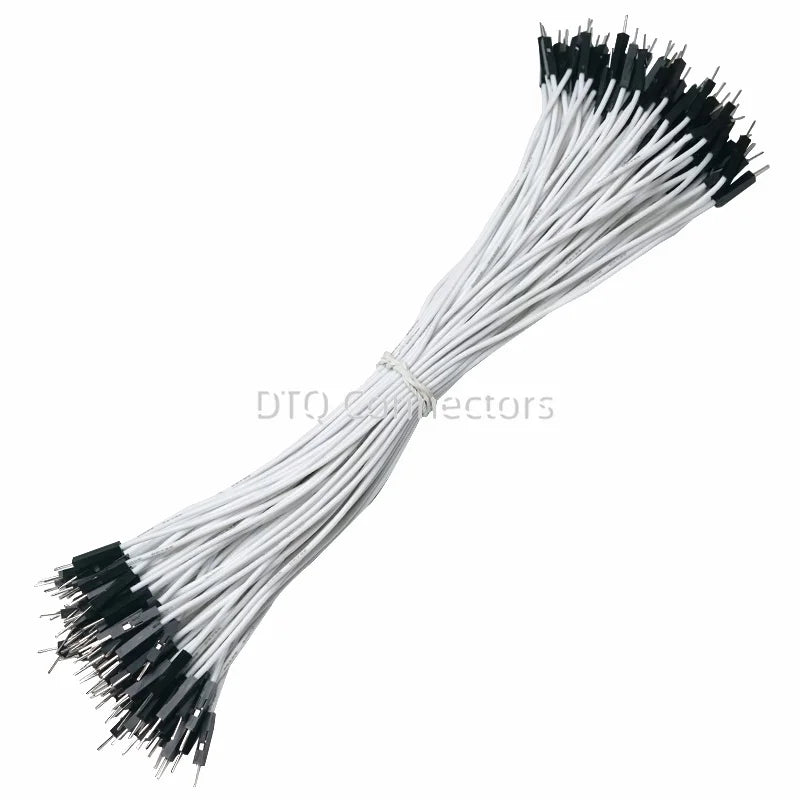 20PCS 1Pin Dupont Jumper Wire Line  2.54mm Male Female Electronic Cable For Arduino DIY Red Yellow Green Yellow Blue Black