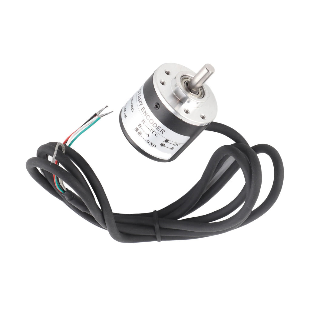 600P/R Magnetoelectric Incremental Rotation Encoder 5V‑24V  2‑Phases Shaft 6mm Magnetoelectric Rotation Encoder Sensor