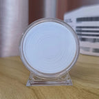 10Pcs Clear Collection Coin Holder Capsule with Display Stand and Gasket 17/20/25/27/30/33/38/40mm Coins Storage Organizer Box