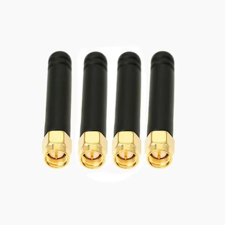 2.4GHz 5.8GHz Dual Band WiFi Antenna  3dbi Rubber Antennae RP SMA Connector for USB Adapter Network Router Mini PCI Card  Camera