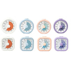 60 Minute Visual Timer Self Discipline Silent Operation Countdown Alarm Clock Square / Round Design Visualization