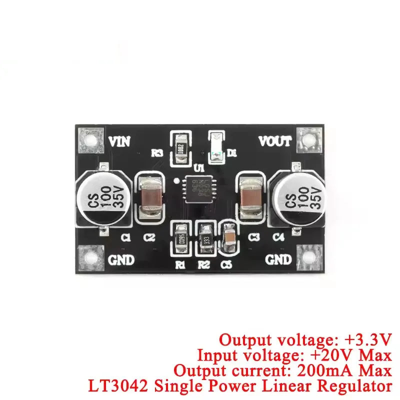 5Pcs/1pc Lt3045 Lineaire Spanningsregelaar Enkele Voedingsmodule 3.3V 5V Buck Step Down Board Rf Radiofrequentie Lage Ruis Omvor