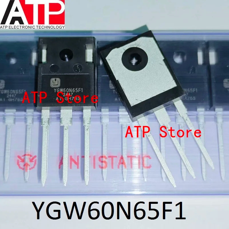 10-30PCS 100% New Original YGW60N65F1 60N65 TO-247 YGW60N65F1A1 IGBT Transistor Single Pipe 60A 650V