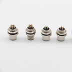 1pcs M12 4pin 5 8Pin Sensor Connector Panel Back Mount Waterproof Flange Socket Threaded Coupling Male&Female A Code Connectors