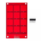 MPR121 Capacitive Touch Sensor Module I2C Interface Capacitive Touch Keypad 12 Buttons Sensor Keys Keyboard Keys for Arduino