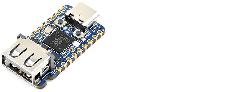 Waveshare Raspberry Pi Pico 2 RP2350 USB A Mini Development Board RP2350A 150MHz Operating Frequency