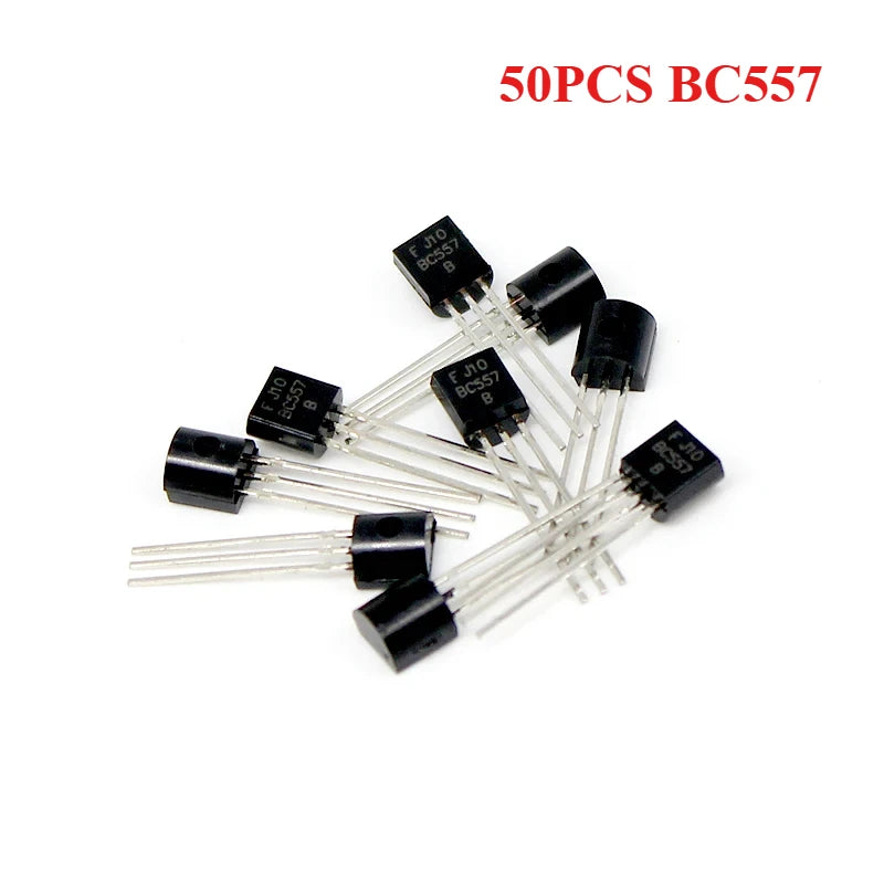 50-200PCS TO-92 Transistor Kit BC327 BC337 BC548 BC549 2N2222 2N2907 2N3906 2N5401 2N5551 A1015 C1815 S8050 S8550 TL431A PNP NPN