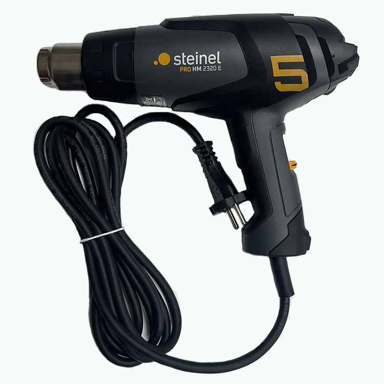 STEINEL 2300 W Electronic Heat Gun with LCD Display Screen (80 - 650 °C) Temperature Adjustable ECO Mode NO. HM 2320 E