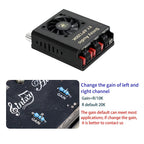 1200W 10A Pure Power Amplifier Module 2.0 600W+600W Stereo Digital Audio Amplifier TPA3255 Amplifier Chip DC 18-51V XY-AP1200K