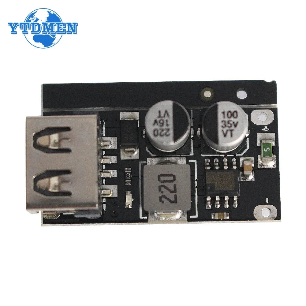 USB QC3.0 QC2.0 DC-DC Buck Converter Charging Step-Down Module 6-32V 9V 12V 24V To Fast Quick Charger Circuit Board