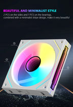 JUMPEAK MX120 240mm Modular Wireless Splicing PC 120mm Case Cooling Fan ARGB Infinite Mirror Effect For Computer Water Cooler