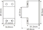Samwha-Dsp AVR-XX Dual Display Adjustable Voltage and Over-current Protection Relay 40A,63A