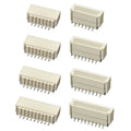 10PCS JST SH1.0 1.0mm Connector SMD Vertical/Horizontal Type Socket Wire-to-Board Receptacle 2P 3P 4P 5P 6P 7P 8P 9P 10P 11P 12P