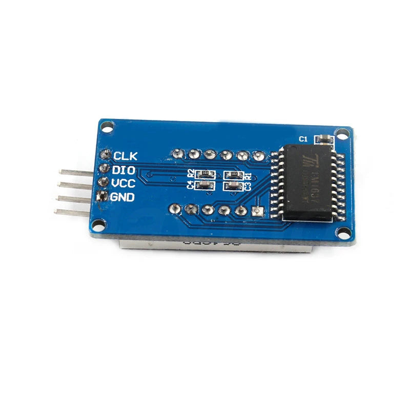 TM1637 4 Bits Digital LED Display Module For Arduino 7 Segment 0.36Inch Clock RED Anode Tube Four Serial Driver Board Pack