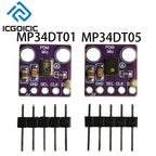 MP34DT01/MP34DT05 Digital MEMS Microphone Module – PDM Output, 64dB SNR, 20Hz-20kHz for STM32 Raspberry Pi