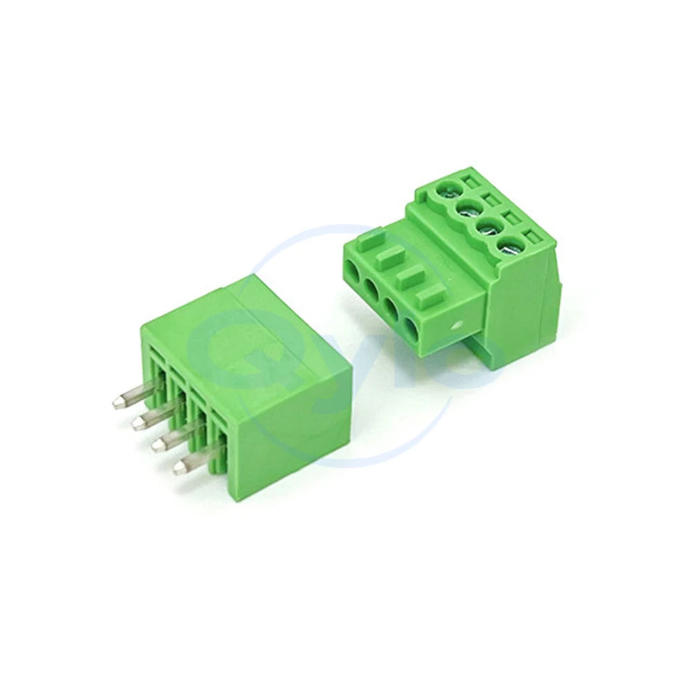 (1 Pcs) KF 2EDGK 2EDGV 2EDGR - 2.54mm Plug-in Terminal Blocks 15EDGK / V / R  Straight and Angled Pin Sockets 2EDG 2.54