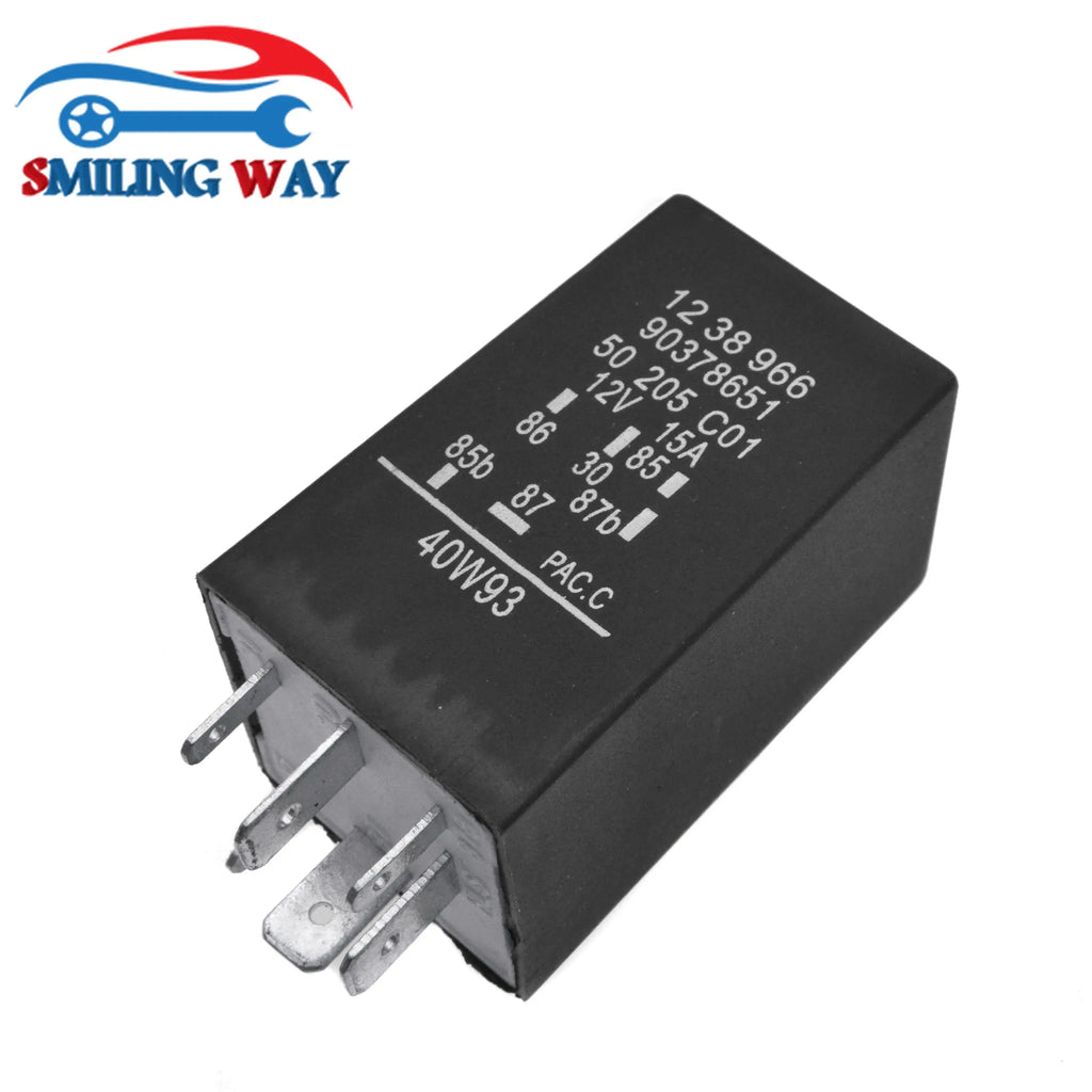 Injection Fuel pump Relay 12V 15A For Opel & Vauxhall Ascona Astra Calibra Corsa Frontera Kadett Omega Vectra 1238966 90378651