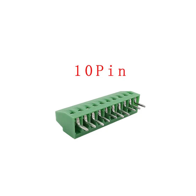 5/10Pcs Mini KF128 2.54mm PCB Screw Terminal Blocks Connector for Wires 2P/3P/4P/5P/6P/7P/8P/9P/10P/12P/16P Terminal KF128-2.54