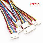 10pcs 20cm KF2510 2.54mm 2/3/4/5/6P-12Pin Single/Double Head Same/Reverse Direction 22/26AWG Electronic Terminal Connector Wire