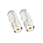 1PCS N/UHF Type Male/Female Connector LMR600 50-12 Cable RF Coaxial Straight Nickel plated RF Coax Connector