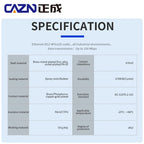 M12 Connector 4 Pin D Code Male to RJ45 Waterproof Ethernet Connector Industrial Ethernet Ethercat