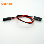 10PCS 2.54MM 2.54 Wire Dupont Line female to female 1P2 3 4 5 6 7 8 9 10 12 Pin Dupont cable connector JUMPER CABLE WIRE FOR PCB