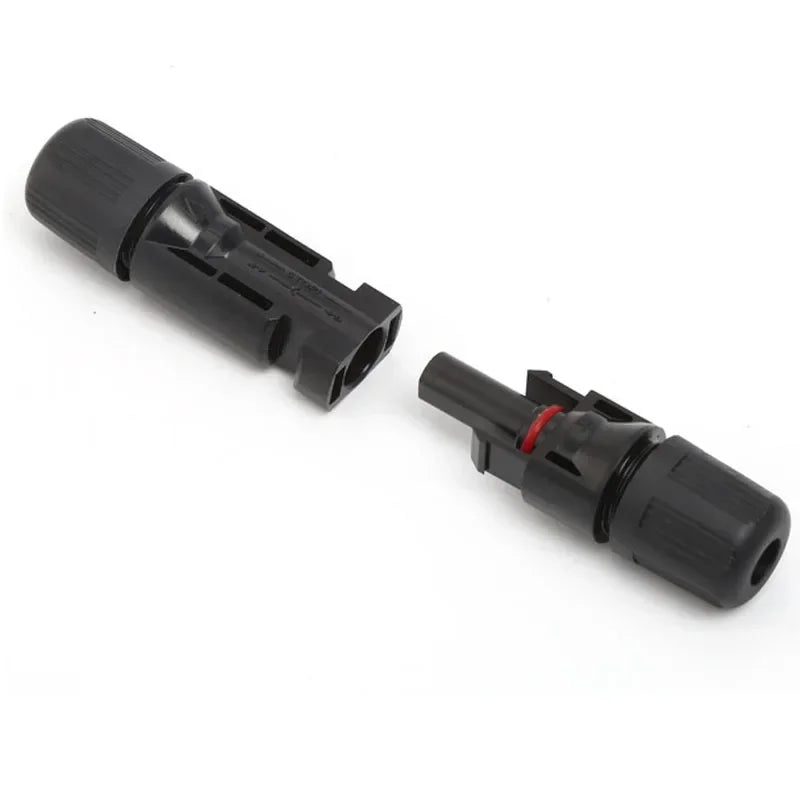 10/20/60/100PCS Photovoltaic Connectors, Solar Cable Connectors, IP67 Waterproof Adapters, DC1000V/30A Used for 2.5/4/6mm2 Cable