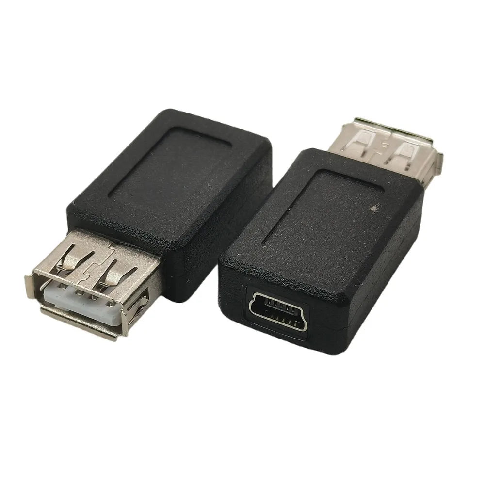 USB 2.0 Adapter Mini Micro USB Male to Female Type B USB Extension Cable