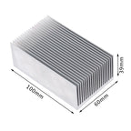 Aluminum Alloy Heatsink Cooling Pad For High Power LED IC Chip Cooler Radiator Heat Sink 60*60*39mm/ 100*60*39mm