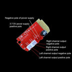 CT14 Micro 4.2 Stereo Bluetooth Power Amplifier Board Module 5W+5W Double Dual Plate DIY Bluetooth Speaker Sound Music Module