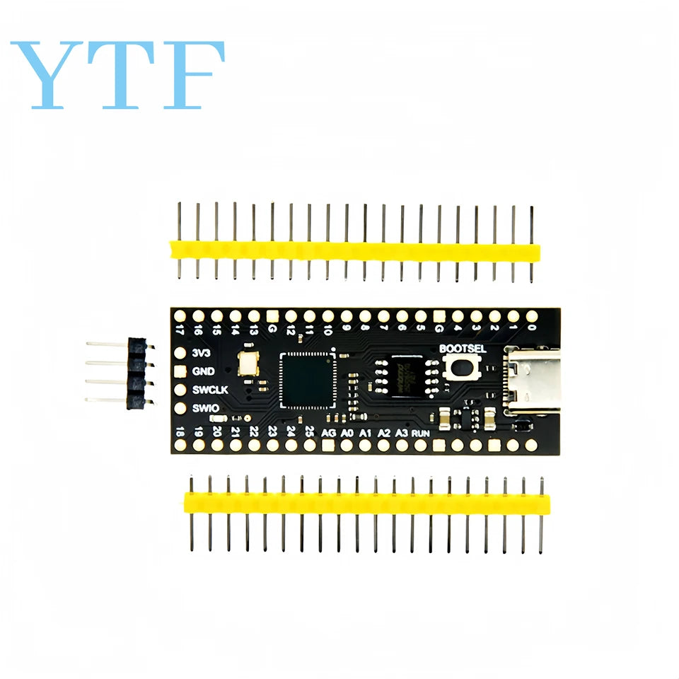 1-10PCS Ultimate Pico RP2040 128Mbit 4/16MB Compatible With Raspberry PI Dual-core Processors