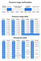 LCD Pressure Transmitter Measurment -1-0-1000bar 4-20mA 5V 10V Output Water Oil Gas Pressure Sensor G1/4 Pressure Transducer
