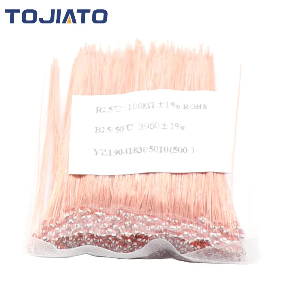 3D Printer NTC Thermistor 100 K Accuracy 1% B Value Temperature Sensor 3D Printer Parts 100K ohm NTC 3950 Thermistors