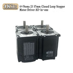 Nema23 57Closed Loop Stepper Motor Drive All-in-one Encoder Hybrid 8mm Shaft 57mm Easy Servo Motor 1000 Line Encoder DC24-48V