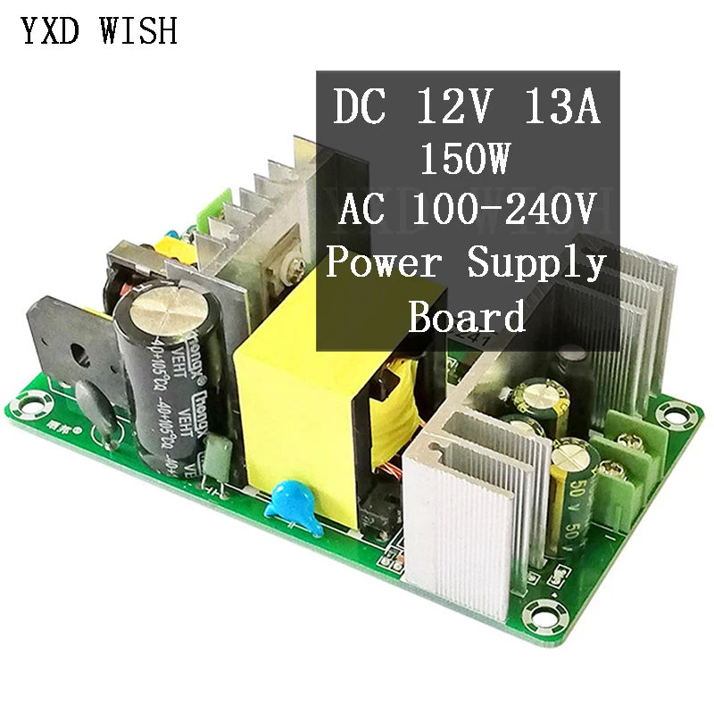 For Power Supply Board AC 100-240V to DC 12V 13A Switch Power Supply Board AC To DC 150W Converter Isolated Power Supply Module