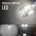 Stella 2pcs 9-46V T10 LED W5W 3000k Warm White 4300K Nature White 6000K Cold White High Bright Lamp Canbus Bulb 9SMD 3030 Chip