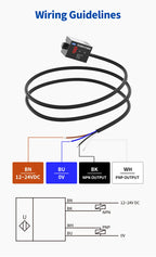 FKG24-13NP-S High Precision 13mm Liquid Level Control Digital Display Capacitive Pipe Liquid Level Sensor