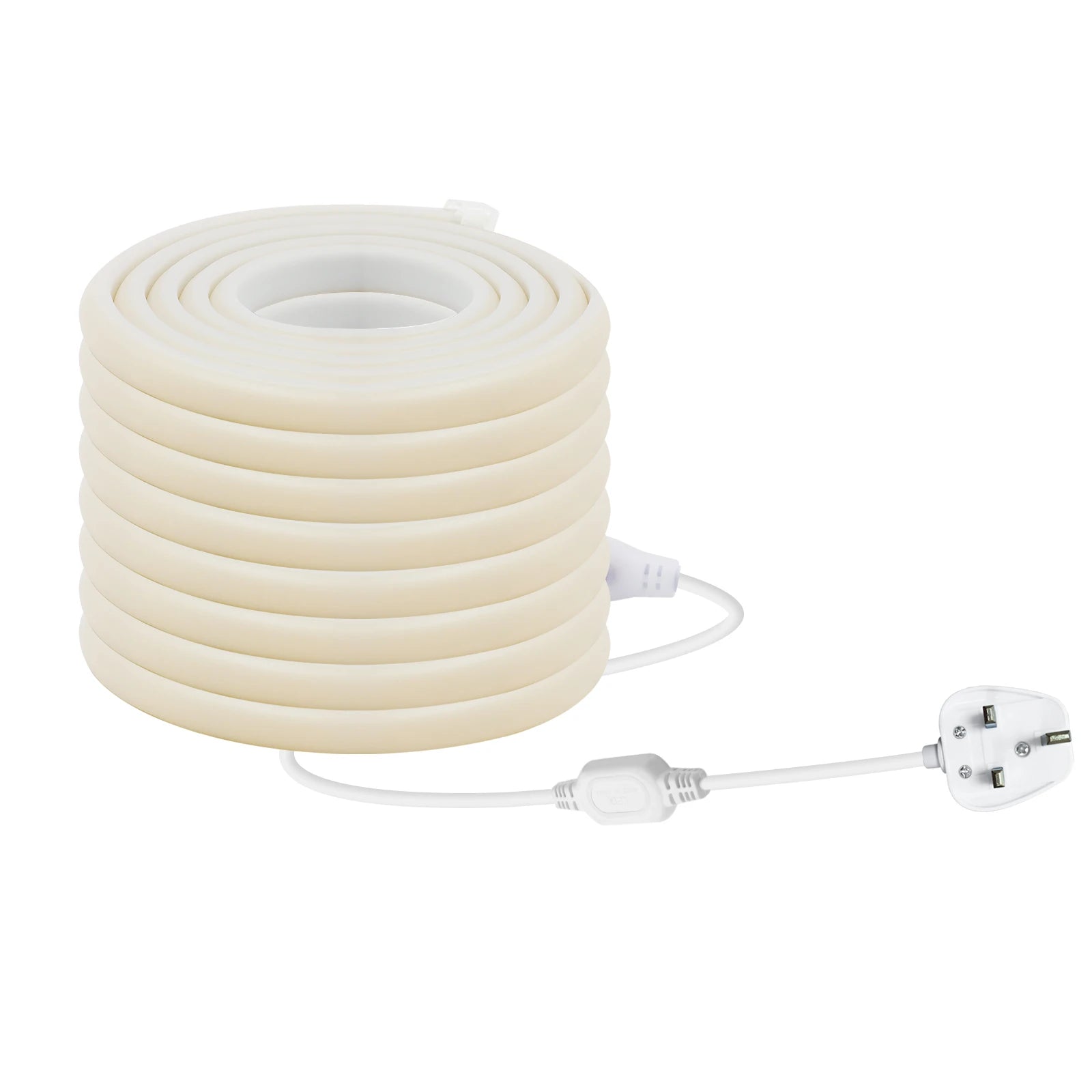 High Bright 220V 230V COB LED Milky Neon Strip Lights 288LEDs/M 3000K 4500K 6000K Waterproof Super Flexible Ribbon Tape 1-100M