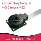 Raspberry Pi High Quality HQ M12 Camera Module 12.3MP IMX477 Sensor Support for M12-Mount Lens Camera Accessories