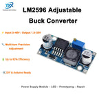 1/3/5/10PCS LM2596 Adjustable DC to DC Step Down Buck Converter Module 3.0-40V to 1.5-35V Power Supply Voltage Regulator for DIY