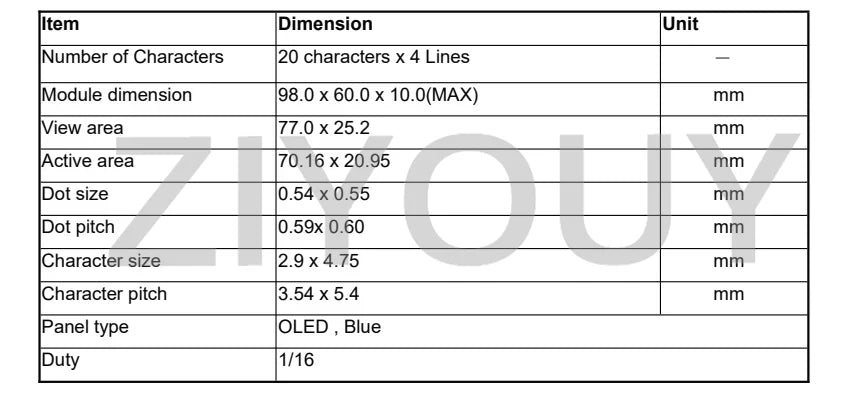 LCD2004 + I2C 20x4 2004A PCF8574T Blue/Green screen HD44780 Character LCD /w IIC/I2C Serial Interface Adapter Module for arduino